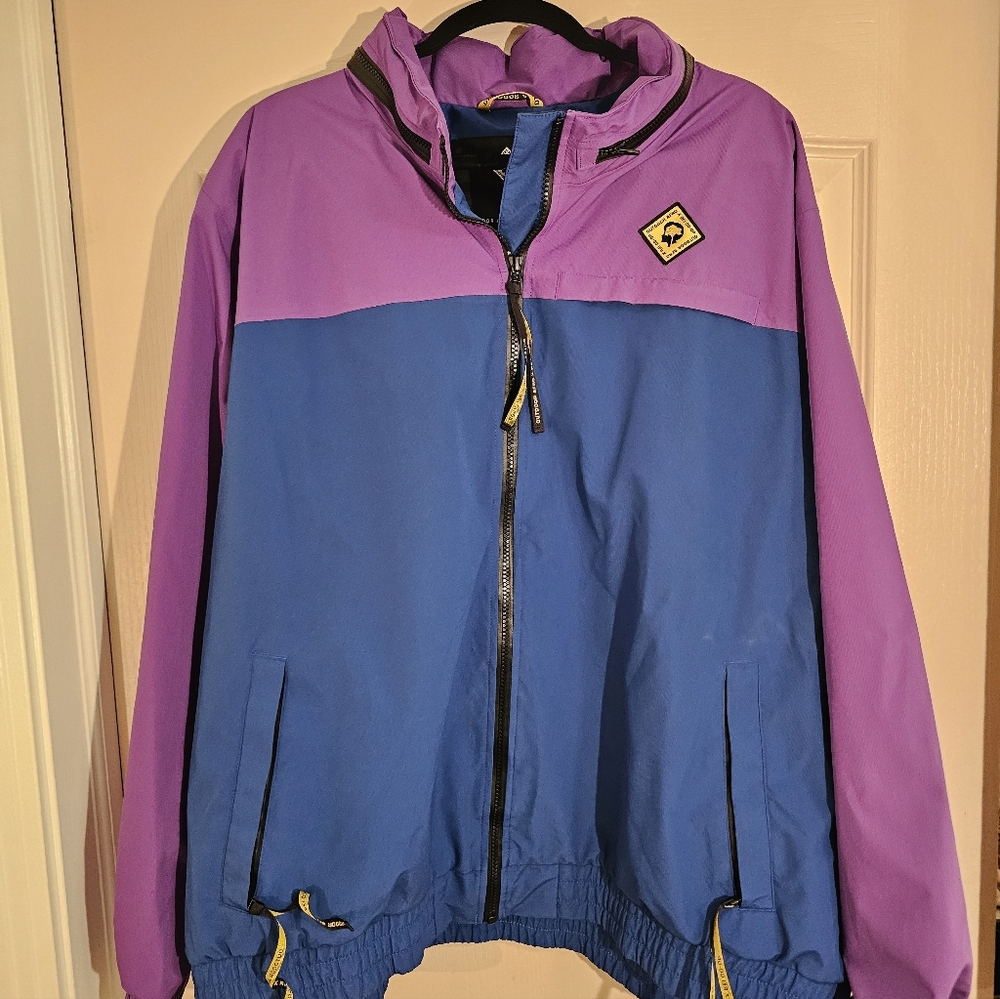 Outdoor Afro x REI Co-op Jacket Colorblock Hooded Windbreaker 3XL